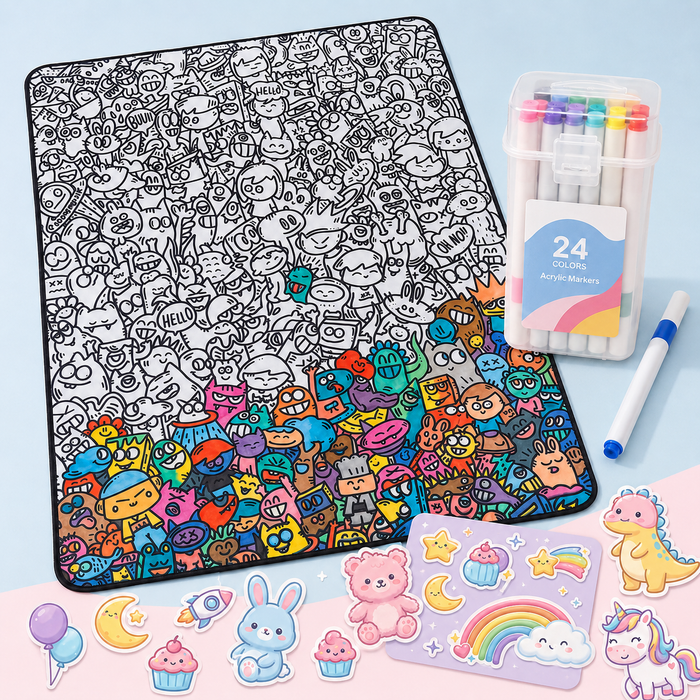 Coperta Colorabile - SoftyKids
